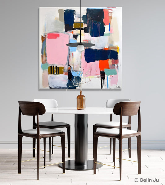 Modern Original Abstract Wall Art, Contemporary Canvas Art, Canvas Paintings, Large Abstract Art for Bedroom, Simple Modern Acrylic Artwork-HomePaintingDecor