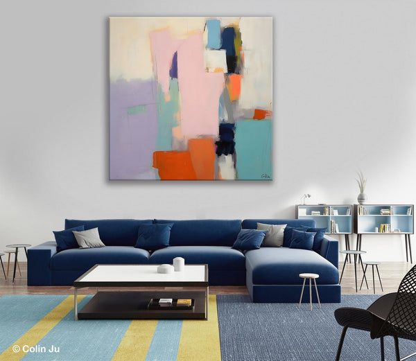 Modern Acrylic Paintings, Original Modern Paintings, Contemporary Canvas Art for Living Room, Extra Large Abstract Paintings on Canvas-HomePaintingDecor