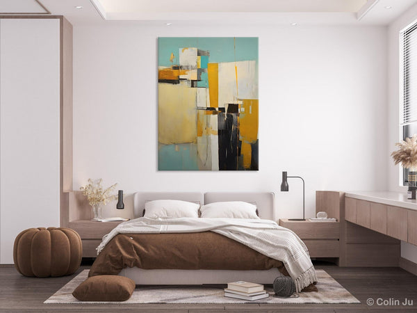 Large Modern Canvas Wall Art Paintings, Large Wall Art Paintings for Bedroom, Original Abstract Art, Hand Painted Acrylic Painting on Canvas-HomePaintingDecor