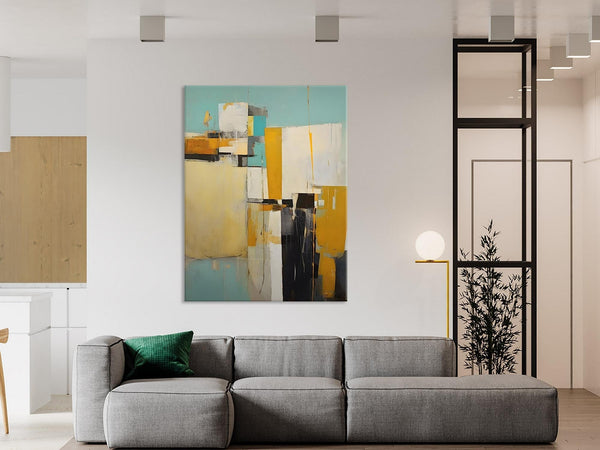 Oversized Abstract Wall Art Paintings, Original Modern Artwork, Large Wall Art Painting for Bedroom, Contemporary Acrylic Painting on Canvas-HomePaintingDecor