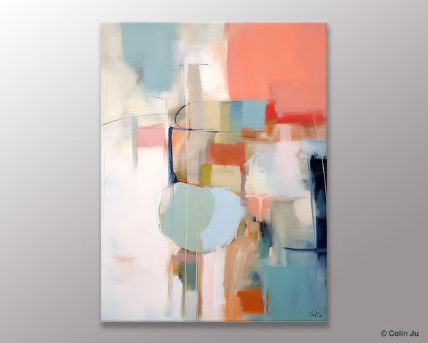 Large Modern Paintings, Original Abstract Canvas Art, Large Wall Painting for Bedroom, Hand Painted Canvas Art, Acrylic Painting on Canvas-HomePaintingDecor