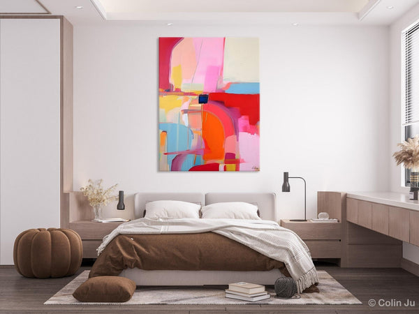 Contemporary Abstract Paintings on Canvas, Oversized Abstract Wall Art Paintings, Large Wall Paintings for Bedroom, Original Abstract Art-HomePaintingDecor