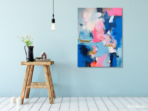 Large Abstract Painting for Bedroom, Oversized Canvas Wall Art Paintings, Original Modern Artwork, Contemporary Acrylic Painting on Canvas-HomePaintingDecor