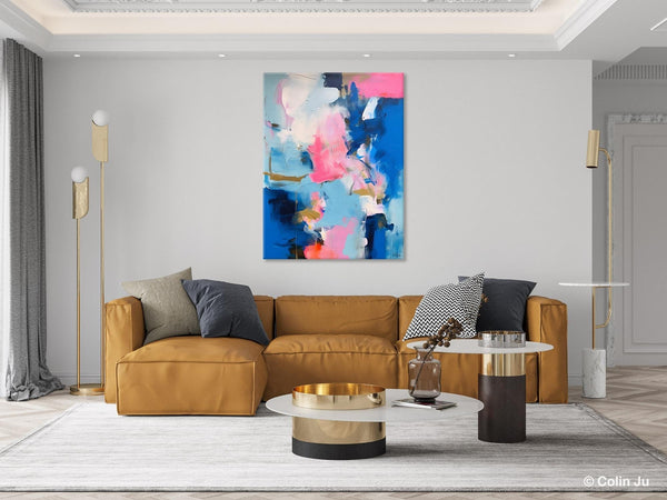 Large Abstract Painting for Bedroom, Oversized Canvas Wall Art Paintings, Original Modern Artwork, Contemporary Acrylic Painting on Canvas-HomePaintingDecor