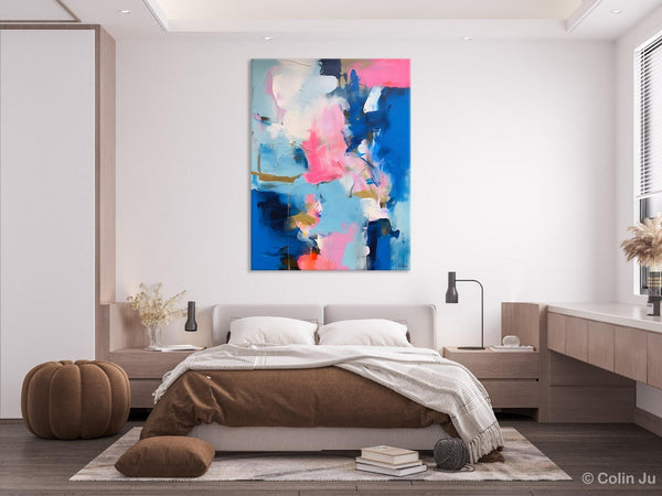 Large Abstract Painting for Bedroom, Oversized Canvas Wall Art Paintings, Original Modern Artwork, Contemporary Acrylic Painting on Canvas-HomePaintingDecor