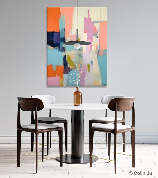 Large Modern Canvas Art for Bedroom, Original Wall Art Paintings, Large Paintings for Sale, Hand Painted Canvas Art, Acrylic Art on Canvas-HomePaintingDecor