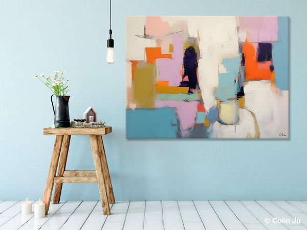 Oversized Abstract Wall Art Paintings, Large Wall Painting for Living Room, Contemporary Abstract Paintings on Canvas, Original Abstract Art-HomePaintingDecor