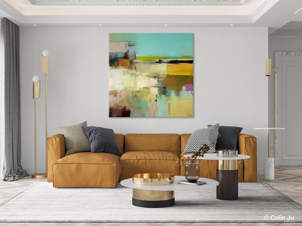 Original Modern Abstract Art for Bedroom, Extra Large Canvas Paintings for Living Room, Abstract Wall Art for Sale, Simple Modern Art-HomePaintingDecor