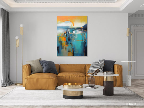 Extra Large Modern Canvas Art for Bedroom, Original Art Paintings, Large Paintings for Sale, Hand Painted Canvas Art, Acrylic Art on Canvas-HomePaintingDecor
