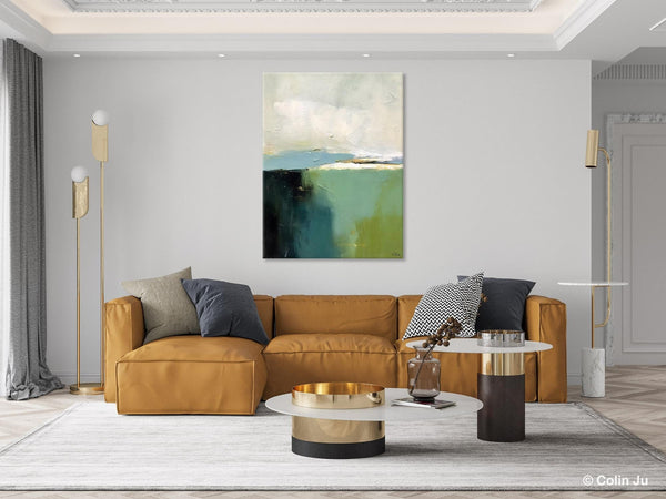 Simple Modern Wall Art, Oversized Contemporary Acrylic Paintings, Original Abstract Paintings, Extra Large Canvas Painting for Living Room-HomePaintingDecor