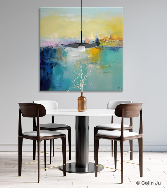 Modern Canvas Paintings, Contemporary Canvas Art, Original Modern Wall Art, Modern Acrylic Artwork, Large Abstract Painting for Bedroom-HomePaintingDecor