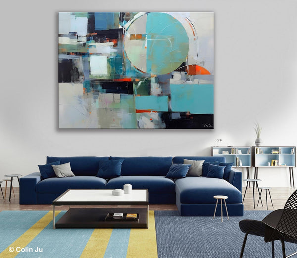 Extra Large Modern Canvas Paintings, Hand Painted Canvas Art, Large Original Wall Art Painting for Bedroom, Acrylic Paintings on Canvas-HomePaintingDecor