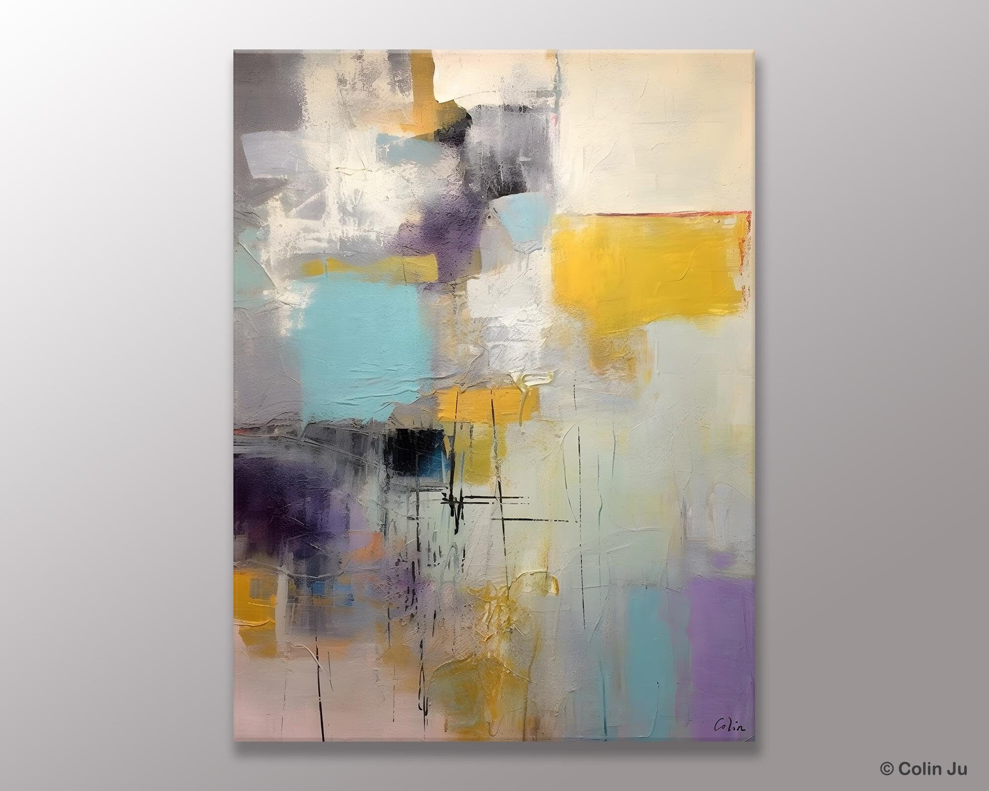 Modern Paintings, Extra Large Paintings for Living Room, Large Contemporary Wall Art, Hand Painted Canvas Art, Original Abstract Painting-HomePaintingDecor