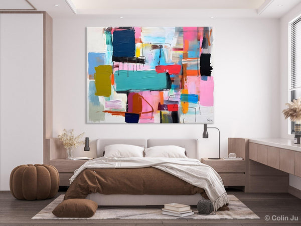 Original Abstract Art Paintings, Hand Painted Canvas Art, Acrylic Painting on Canvas, Large Canvas Art for Sale, Large Painting for Bedroom-HomePaintingDecor