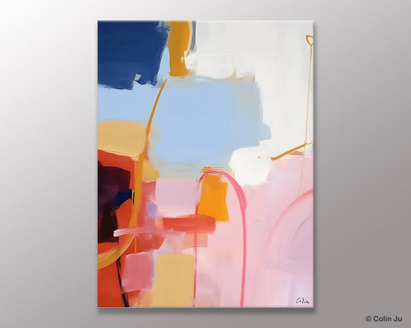 Contemporary Acrylic Painting on Canvas, Large Wall Art Painting for Bedroom, Original Canvas Art, Oversized Modern Abstract Wall Paintings-HomePaintingDecor