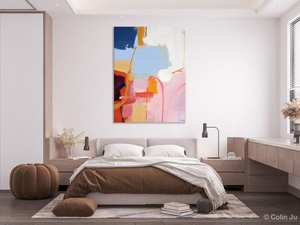 Contemporary Acrylic Painting on Canvas, Large Wall Art Painting for Bedroom, Original Canvas Art, Oversized Modern Abstract Wall Paintings-HomePaintingDecor