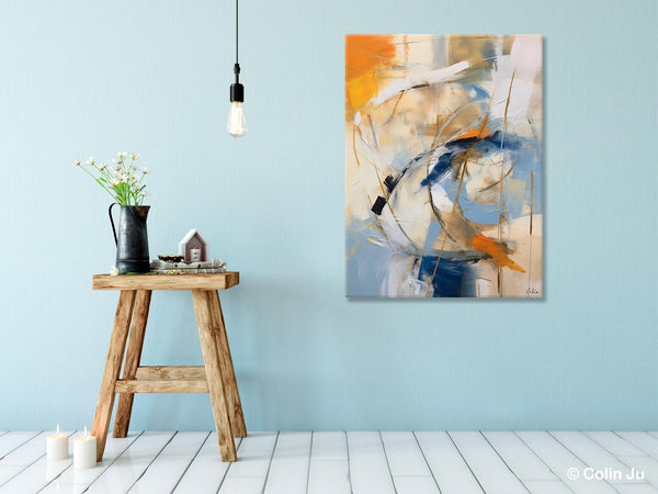 Modern Acrylic Paintings, Large Paintings for Living Room, Contemporary Wall Art Paintings, Hand Painted Canvas Art, Original Abstract Art-HomePaintingDecor
