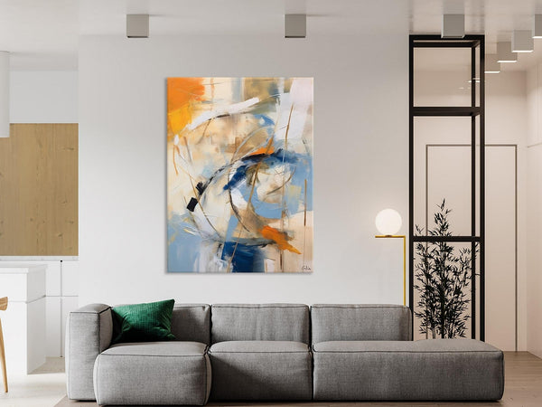 Modern Acrylic Paintings, Large Paintings for Living Room, Contemporary Wall Art Paintings, Hand Painted Canvas Art, Original Abstract Art-HomePaintingDecor