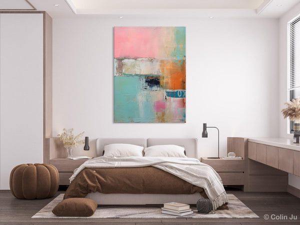 Canvas Paintings for Dining Room, Oversized Modern Wall Art, Acrylic Painting on Canvas, Contemporary Paintings, Original Abstract Paintings-HomePaintingDecor