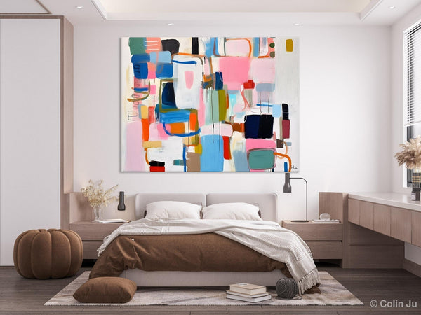 Large Wall Art Ideas for Living Room, Hand Painted Canvas Art, Oversized Canvas Paintings, Original Abstract Art, Contemporary Acrylic Art-HomePaintingDecor