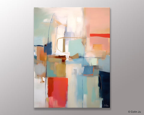 Contemporary Acrylic Painting on Canvas, Large Wall Art Painting for Living Room, Original Canvas Art, Modern Abstract Wall Paintings-HomePaintingDecor