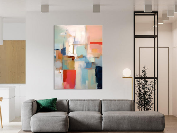 Contemporary Acrylic Painting on Canvas, Large Wall Art Painting for Living Room, Original Canvas Art, Modern Abstract Wall Paintings-HomePaintingDecor