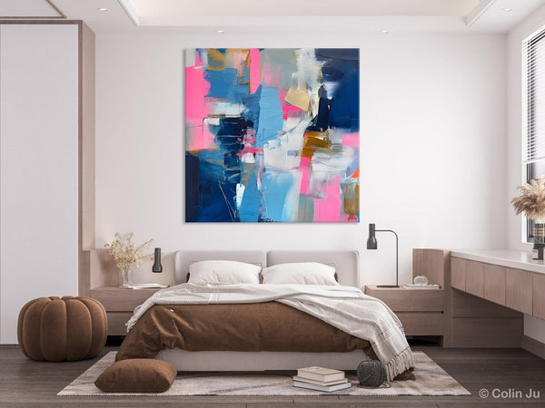 Canvas Art, Original Modern Wall Art, Modern Acrylic Artwork, Modern Canvas Paintings, Contemporary Large Abstract Painting for Dining Room-HomePaintingDecor