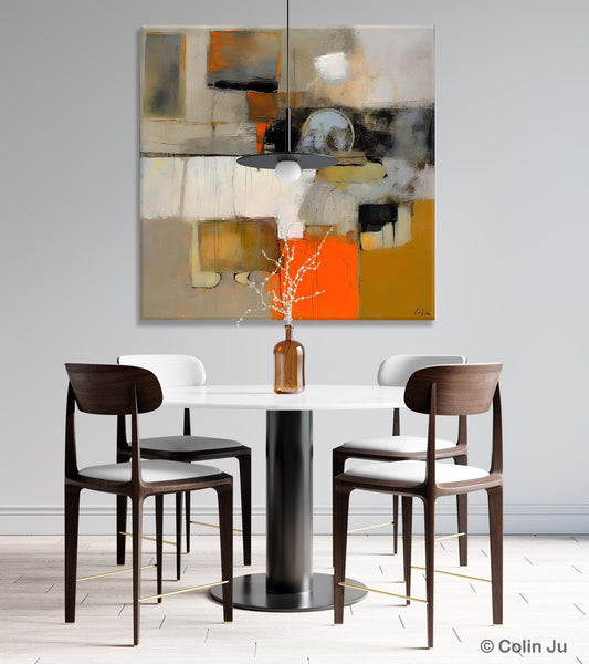 Contemporary Canvas Art, Modern Acrylic Artwork, Buy Art Paintings Online, Original Modern Paintings, Large Abstract Painting for Bedroom-HomePaintingDecor