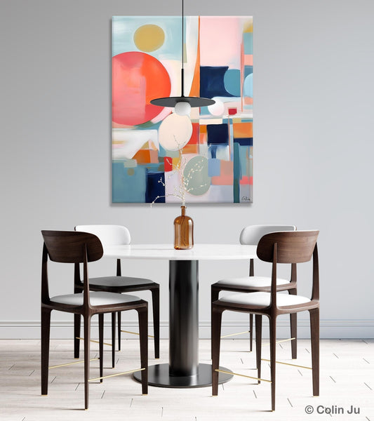 Large Contemporary Wall Art, Acrylic Painting on Canvas, Extra Large Paintings for Dining Room, Modern Paintings, Original Abstract Painting-HomePaintingDecor