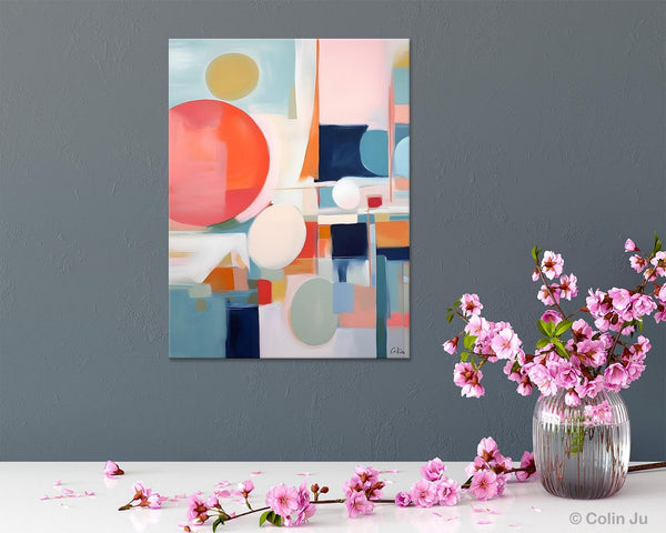Large Contemporary Wall Art, Acrylic Painting on Canvas, Extra Large Paintings for Dining Room, Modern Paintings, Original Abstract Painting-HomePaintingDecor