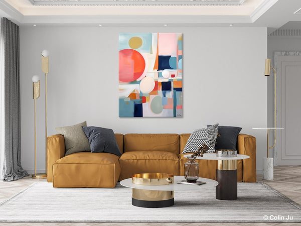 Large Contemporary Wall Art, Acrylic Painting on Canvas, Extra Large Paintings for Dining Room, Modern Paintings, Original Abstract Painting-HomePaintingDecor