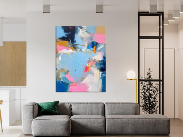 Large Modern Canvas Wall Paintings, Original Abstract Art, Large Wall Art Painting for Living Room, Contemporary Acrylic Painting on Canvas-HomePaintingDecor