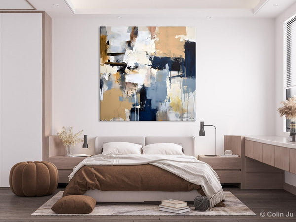 Large Wall Art for Bedroom, Abstract Modern Acrylic Art, Canvas Paintings for Sale, Modern Original Abstract Art, Contemporary Canvas Art-HomePaintingDecor