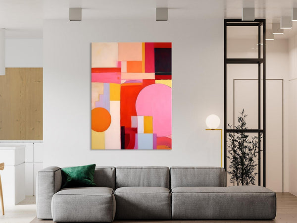 Large Wall Painting for Bedroom, Hand Painted Canvas Art, Large Modern Paintings, Original Abstract Canvas Art, Acrylic Painting on Canvas-HomePaintingDecor