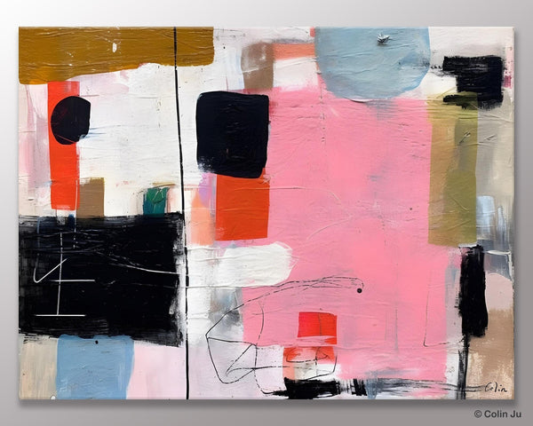 Modern Wall Art Ideas for Bedroom, Large Canvas Paintings, Original Abstract Art, Hand Painted Canvas Art, Contemporary Acrylic Paintings-HomePaintingDecor