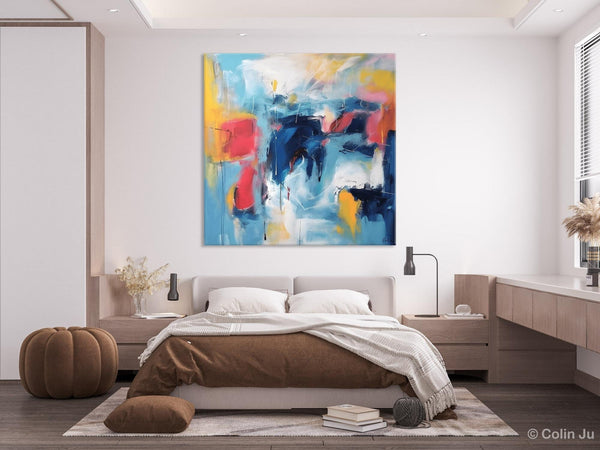 Abstract Paintings for Bedroom, Original Modern Paintings, Large Contemporary Canvas Art, Modern Acrylic Artwork, Buy Art Paintings Online-HomePaintingDecor