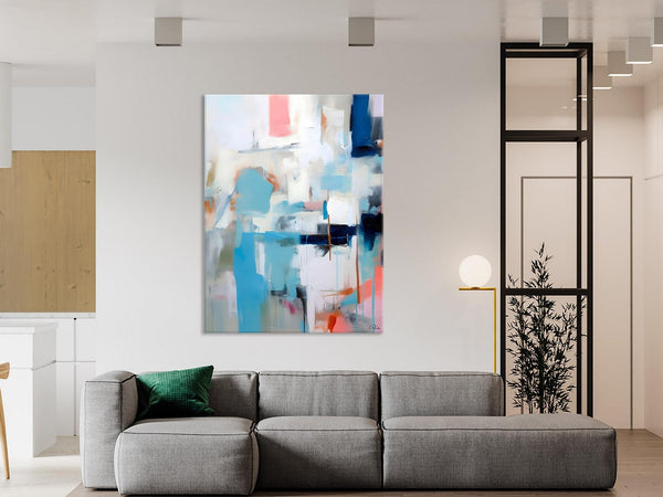 Contemporary Painting, Canvas Paintings for Dining Room, Acrylic Painting on Canvas, Extra Large Modern Wall Art, Original Abstract Painting-HomePaintingDecor