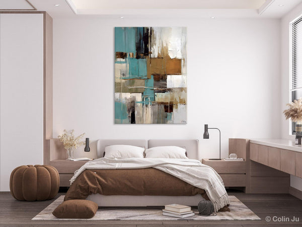 Large Paintings for Sale, Large Modern Canvas Art for Bedroom, Original Wall Art Paintings, Hand Painted Canvas Art, Acrylic Art on Canvas-HomePaintingDecor