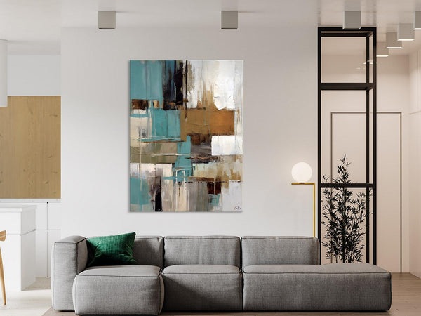 Large Paintings for Sale, Large Modern Canvas Art for Bedroom, Original Wall Art Paintings, Hand Painted Canvas Art, Acrylic Art on Canvas-HomePaintingDecor