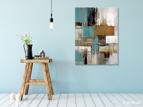 Large Paintings for Sale, Large Modern Canvas Art for Bedroom, Original Wall Art Paintings, Hand Painted Canvas Art, Acrylic Art on Canvas-HomePaintingDecor