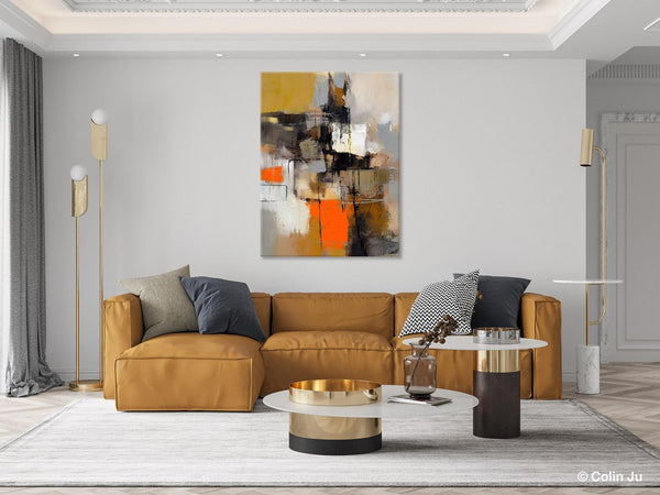 Acrylic Painting on Canvas, Modern Paintings, Extra Large Paintings for Dining Room, Large Contemporary Wall Art, Original Abstract Painting-HomePaintingDecor