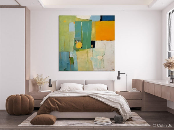 Original Modern Wall Paintings, Contemporary Canvas Art, Abstract Painting for Bedroom, Modern Acrylic Artwork, Heavy Texture Canavas Art-HomePaintingDecor