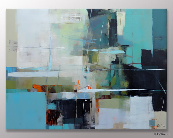 Extra Large Canvas Paintings, Original Abstract Painting, Modern Wall Art Ideas for Living Room, Impasto Art, Contemporary Acrylic Paintings-HomePaintingDecor