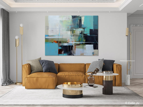 Extra Large Canvas Paintings, Original Abstract Painting, Modern Wall Art Ideas for Living Room, Impasto Art, Contemporary Acrylic Paintings-HomePaintingDecor